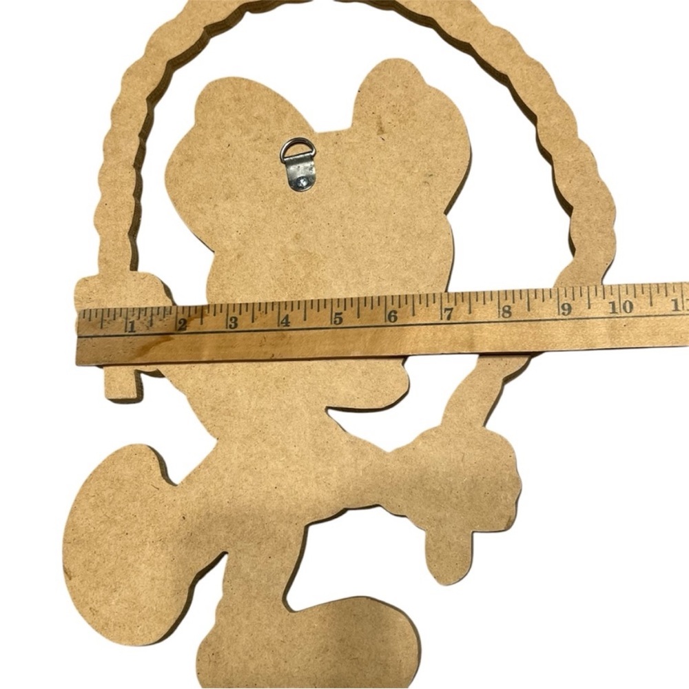 Vintage Disney Mini Mouse Wood Wall Art - Picture 7 of 7